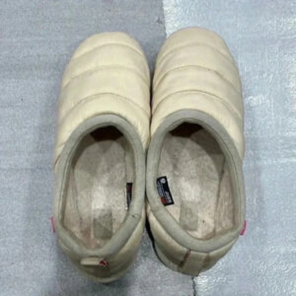 3M Thinsulate Quilted Slip-On Mules in Cream